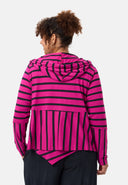 'Sienna' jacket - viscose-stretch, mixed stripes