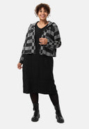 'Karina' jacket - soft viscose blend & short fit