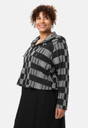 'Karina' jacket - soft viscose blend & short fit