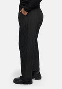 'Ariana' pants - elegant texture, relaxed silhouette