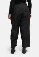 'Ariana' pants - elegant texture, relaxed silhouette