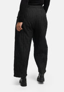 'Ariana' pants - elegant texture, relaxed silhouette