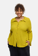 'Marella' Bluse – Baumwollmix, Strukturstoff