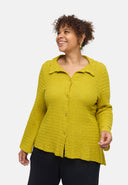'Marella' Bluse – Baumwollmix, Strukturstoff
