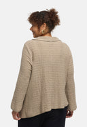 'Marella' Bluse – Baumwollmix, Strukturstoff