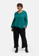 'Marella' Bluse – Baumwollmix, Strukturstoff