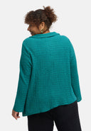 'Marella' Bluse – Baumwollmix, Strukturstoff