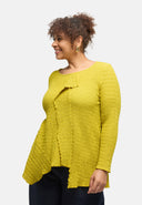 'Marella' tunic – cotton blend, asymmetric hem