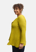'Marella' tunic – cotton blend, asymmetric hem