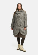 'Ysmara' Wintermantel Braun – modern, stilvoll & schön warm