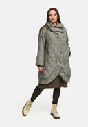 'Ysmara' Wintermantel Braun – modern, stilvoll & schön warm