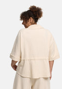 'Linaya' Jacke – luftig & weich aus Baumwollleinen