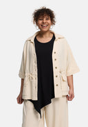 'Linaya' Jacke – luftig & weich aus Baumwollleinen