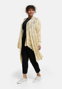 'Cotture' Cardigan Long – feminin, leicht & verspielt