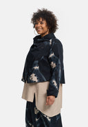 'Velisse' Jacke – Baumwollstretch, Schalkragen