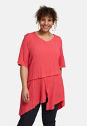 'Crissa' V-Neck Tunika – leicht, lässig & figurschmeichelnd
