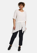 'Crissa' V-Neck Tunika – leicht, lässig & figurschmeichelnd