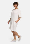 'Crissa' Kleid – plissiert, soft & figurschmeichelnd