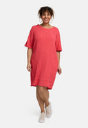 'Crissa' Kleid – plissiert, soft & figurschmeichelnd