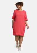 'Crissa' Kleid – plissiert, soft & figurschmeichelnd