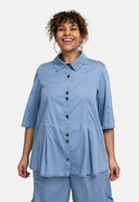 'Alina' Bluse – A-Linie, soft & aus reiner Baumwolle