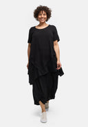 'Zaya' Kleid – asymmetrisch, weich fallend & zeitlos elegant