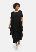'Zaya' Kleid – asymmetrisch, weich fallend & zeitlos elegant